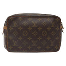 LOUIS VUITTON Monogram Compiegne 23 Clutch Bag M51847 LV Auth 122129-3