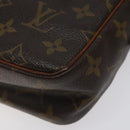 LOUIS VUITTON Monogram Compiegne 23 Clutch Bag M51847 LV Auth 122129-8