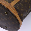 LOUIS VUITTON Monogram Bucket GM Shoulder Bag M42236 LV Auth 122132-17