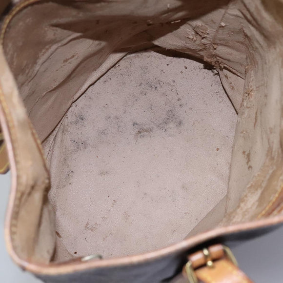 LOUIS VUITTON Monogram Bucket GM Shoulder Bag M42236 LV Auth 122132