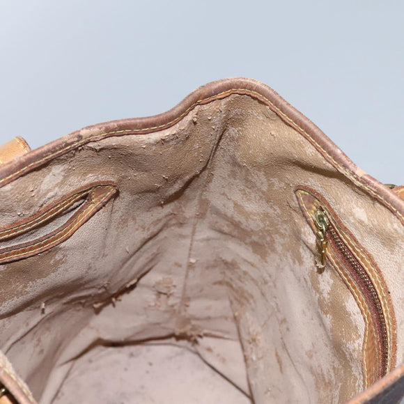 LOUIS VUITTON Monogram Bucket GM Shoulder Bag M42236 LV Auth 122132