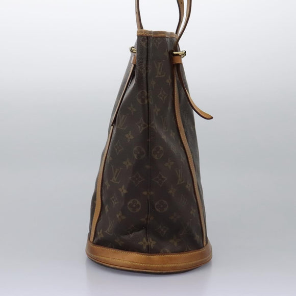 LOUIS VUITTON Monogram Bucket GM Shoulder Bag M42236 LV Auth 122132