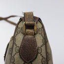 GUCCI GG Supreme Web Sherry Line Shoulder Bag PVC Beige 89 02 032 Auth 122136-14