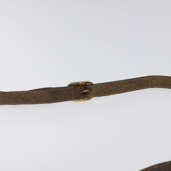 GUCCI GG Supreme Web Sherry Line Shoulder Bag PVC Beige 89 02 032 Auth 122136