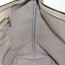 LOEWE Anagram Tote Bag PVC Black Gold Auth 122138-19