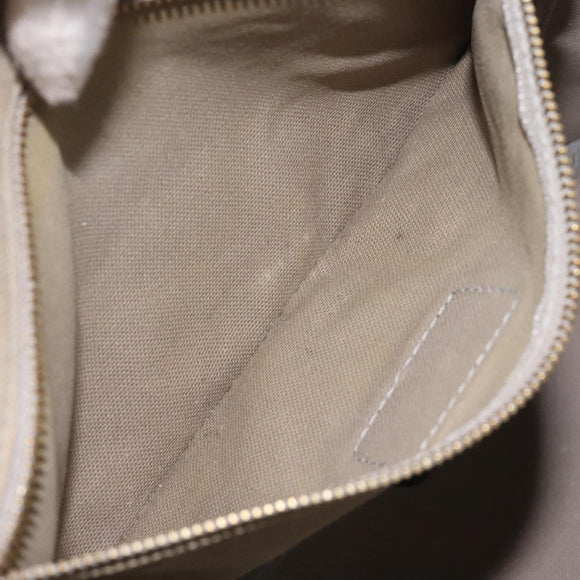 LOEWE Anagram Tote Bag PVC Black Gold Auth 122138