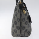 LOEWE Anagram Tote Bag PVC Black Gold Auth 122138-3