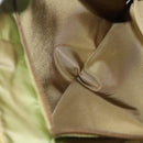 PRADA Tote Bag Satin Champagne Gold Auth 122170-22