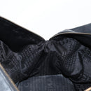 CHANEL Choco Bar Hand Bag Caviar Skin Black Silver gold CC Auth 122199-21