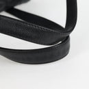 CHANEL Choco Bar Hand Bag Caviar Skin Black Silver gold CC Auth 122199-8