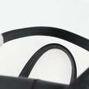 CHANEL Choco Bar Hand Bag Caviar Skin Black Silver gold CC Auth 122199-13