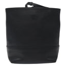 BOTTEGA VENETA Shoulder Bag Leather Black Auth 122220-13