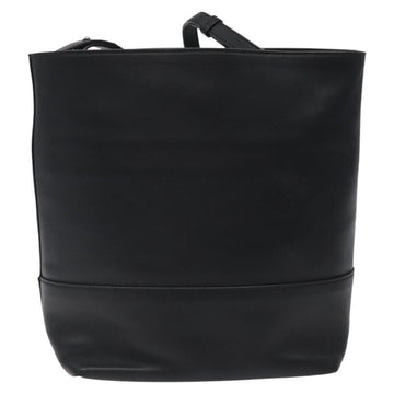 BOTTEGA VENETA Shoulder Bag Leather Black Auth 122220 - 0