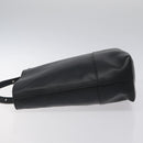 BOTTEGA VENETA Shoulder Bag Leather Black Auth 122220-4