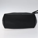 BOTTEGA VENETA Shoulder Bag Leather Black Auth 122220-5