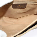 GUCCI GG Supreme Web Sherry Line Bag PVC Beige Gold 904 02 084 Auth 122223-11