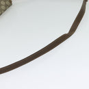 GUCCI GG Supreme Web Sherry Line Bag PVC Beige Gold 904 02 084 Auth 122223-7