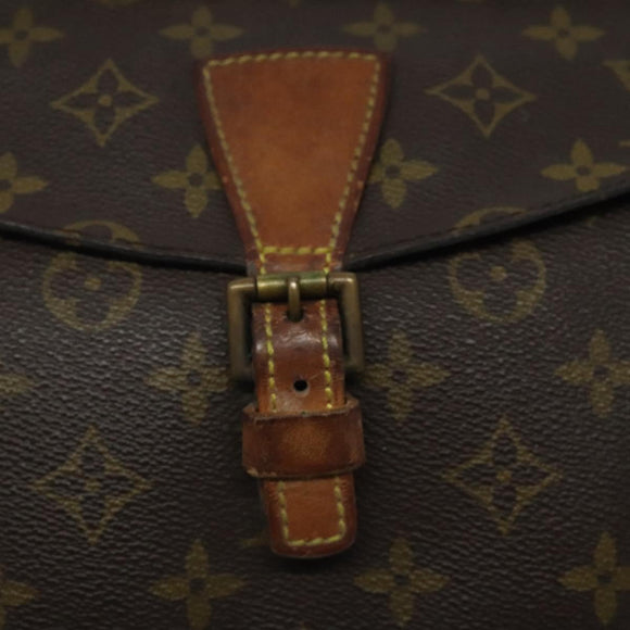 LOUIS VUITTON Monogram Jeune Fille MM Shoulder Bag M51226 LV Auth 122228