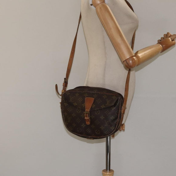 LOUIS VUITTON Monogram Jeune Fille MM Shoulder Bag M51226 LV Auth 122228