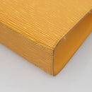 LOUIS VUITTON Epi Malesherbes Hand Bag Tassili Yellow Jonne M52379 Auth 122240-15