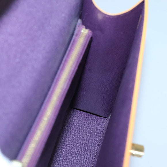 LOUIS VUITTON Epi Malesherbes Hand Bag Tassili Yellow Jonne M52379 Auth 122240