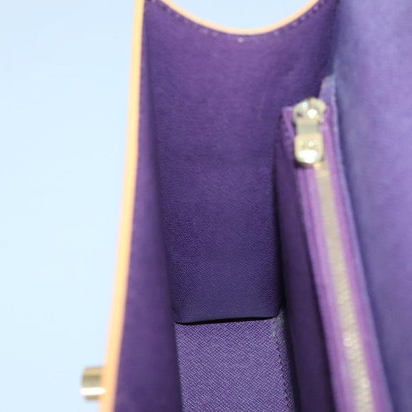 LOUIS VUITTON Epi Malesherbes Hand Bag Tassili Yellow Jonne M52379 Auth 122240