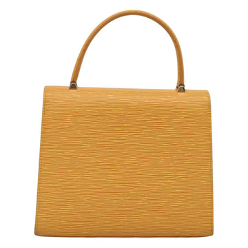 LOUIS VUITTON Epi Malesherbes Hand Bag Tassili Yellow Jonne M52379 Auth 122240 - 0