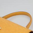 LOUIS VUITTON Epi Malesherbes Hand Bag Tassili Yellow Jonne M52379 Auth 122240-8