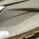 CARTIER Chain Ladonia Shoulder Bag Leather Gold Auth 122265-21