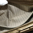 CARTIER Chain Ladonia Shoulder Bag Leather Gold Auth 122265-22