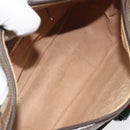 GUCCI GG Supreme Web Sherry Line Bag PVC Beige Gold 89 02 032 Auth 122271-11