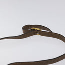 GUCCI GG Supreme Web Sherry Line Bag PVC Beige Gold 89 02 032 Auth 122271-8