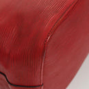 LOUIS VUITTON Epi Petit Noe Shoulder Bag Red M44107 LV Auth 122280-16