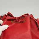 LOUIS VUITTON Epi Petit Noe Shoulder Bag Red M44107 LV Auth 122280-19