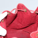 LOUIS VUITTON Epi Petit Noe Shoulder Bag Red M44107 LV Auth 122280-20