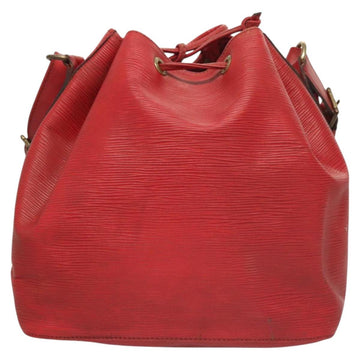 LOUIS VUITTON Epi Petit Noe Shoulder Bag Red M44107 LV Auth 122280 - 0