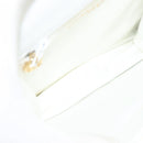 CHANEL Matelasse COCO Mark Chain Bag Lamb Skin White Gold CC Auth 122303V-18