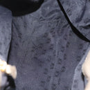 LOEWE Anagram Hand Bag Leather Gold Auth 122309-11