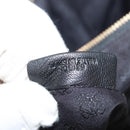 LOEWE Anagram Hand Bag Leather Gold Auth 122309-12