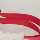 MCM Studs Backpack Leather Red Gold Auth 122310-10