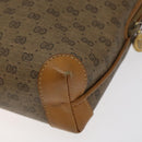 GUCCI Micro GG Supreme Shoulder Bag PVC Brown Gold 007 115 0093 Auth 122311-15
