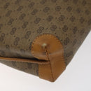 GUCCI Micro GG Supreme Shoulder Bag PVC Brown Gold 007 115 0093 Auth 122311-16