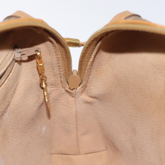 GUCCI Micro GG Supreme Shoulder Bag PVC Brown Gold 007 115 0093 Auth 122311