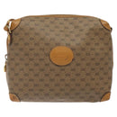 GUCCI Micro GG Supreme Shoulder Bag PVC Brown Gold 007 115 0093 Auth 122311-13