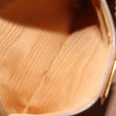 GUCCI Micro GG Supreme Shoulder Bag PVC Brown Gold 007 115 0093 Auth 122311-11