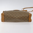 GUCCI Micro GG Supreme Shoulder Bag PVC Brown Gold 007 115 0093 Auth 122311-5