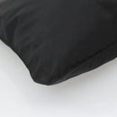 PRADA Shoulder Bag Nylon Black Silver Auth 122312-11