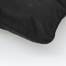 PRADA Shoulder Bag Nylon Black Silver Auth 122312-12