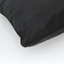 PRADA Shoulder Bag Nylon Black Silver Auth 122312-13