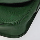 LOUIS VUITTON Epi Saint Cloud GM Shoulder Bag Green M52194 LV Auth 122324-15